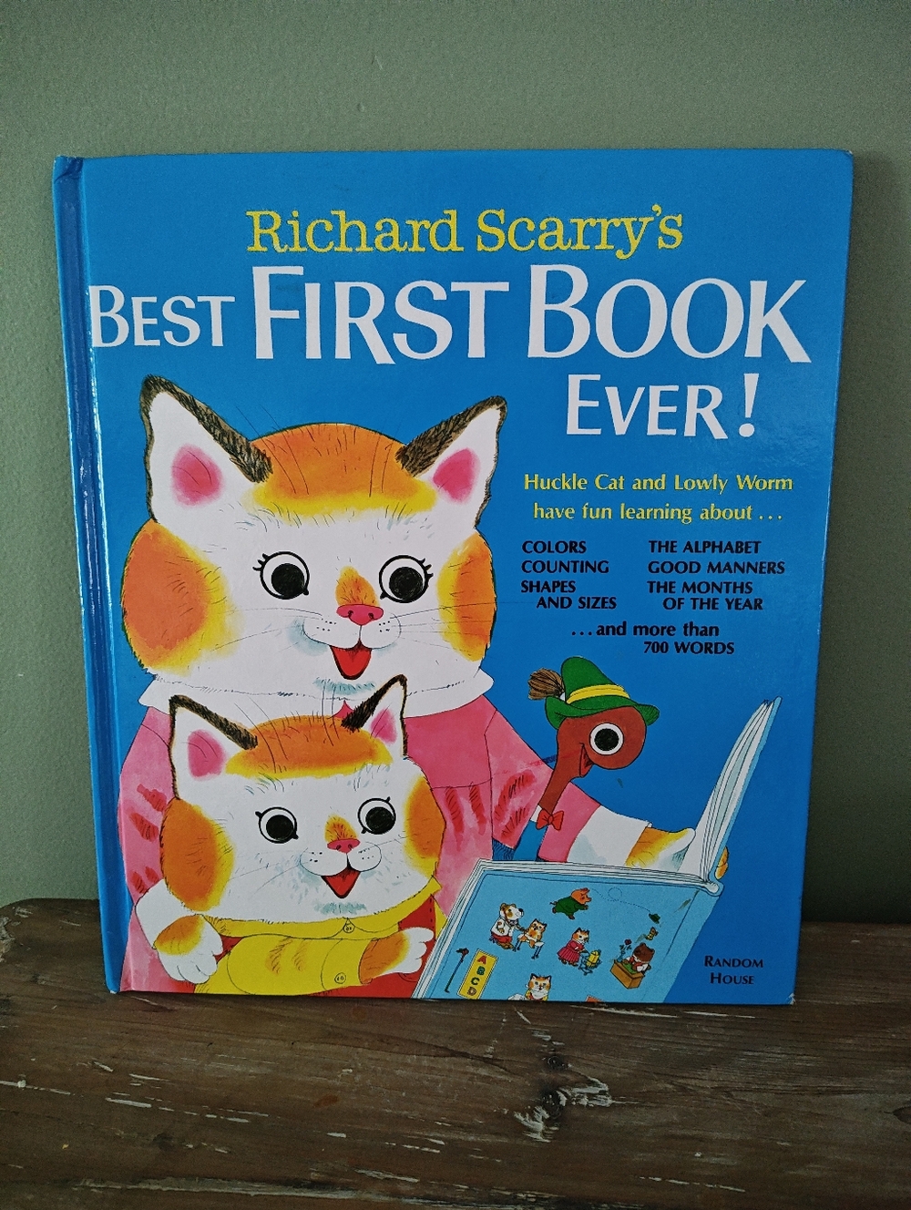 Hardcover Richerd Scarry's Best First Book Ever 1979